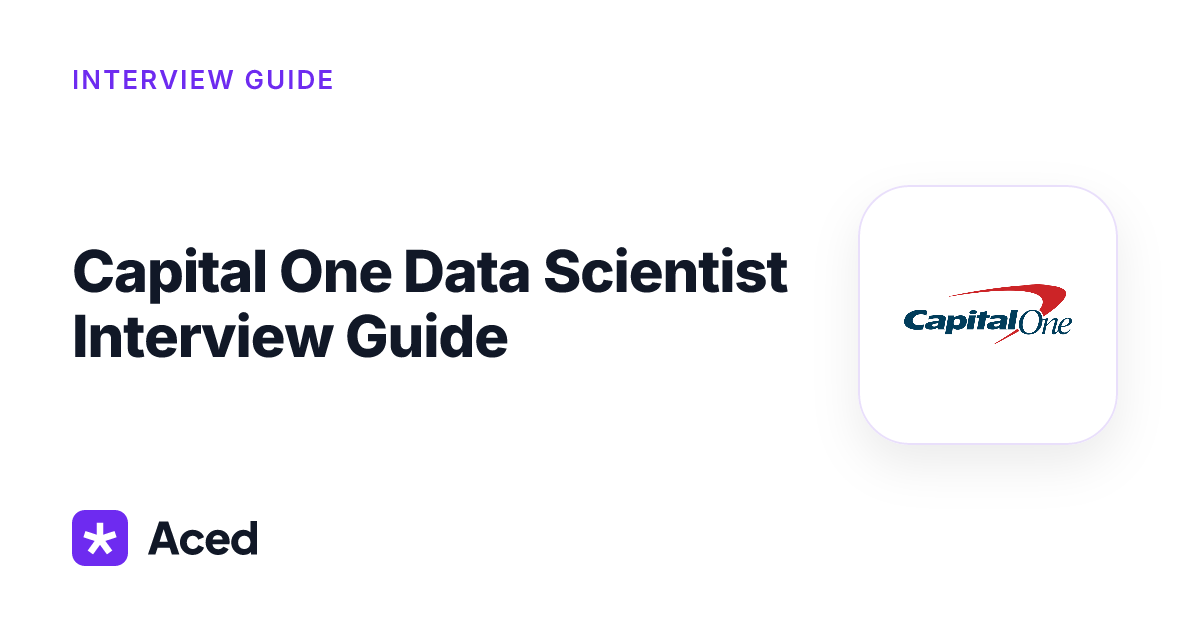 Capital One Data Scientist Interview Guide | Sample Questions (2026 ...