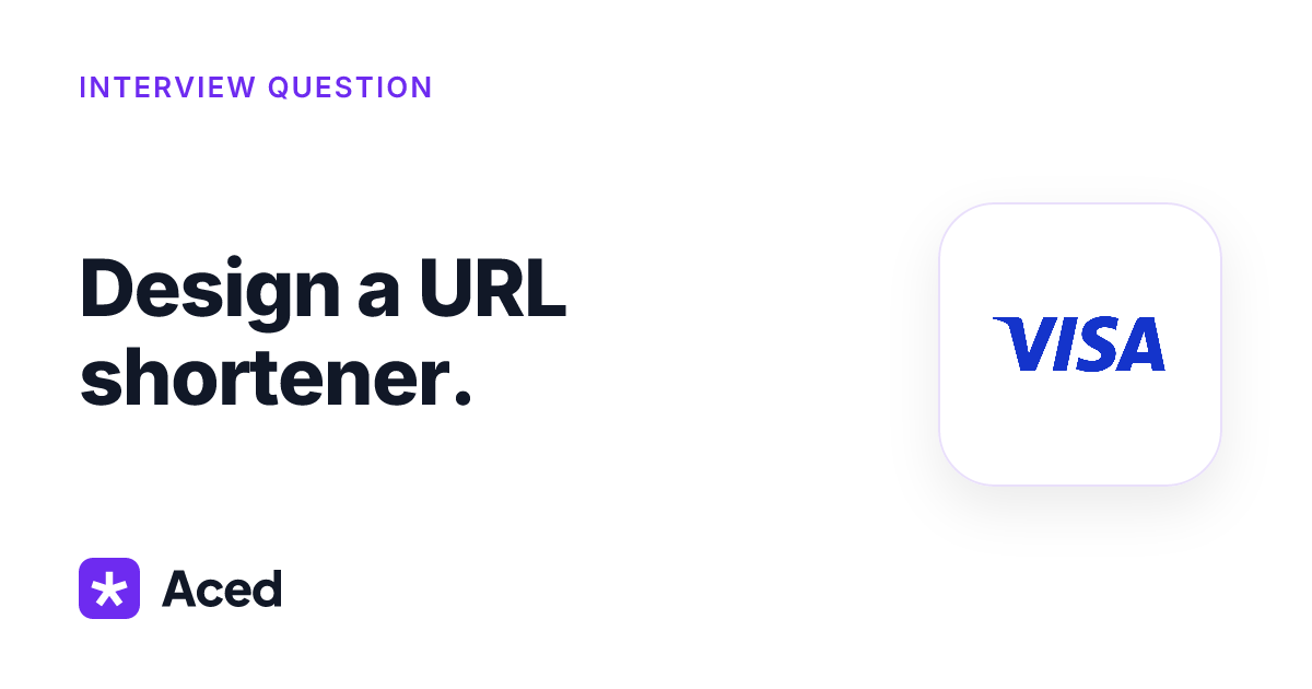 Machine Design Engineer Resume Design a URL shortener. - Aced (formerly Exponent)